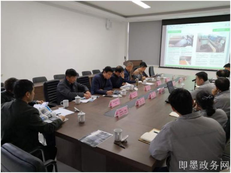 青島市漁技站、鄭州市漁技站一行到即墨參觀調研水產養殖處理相關系統